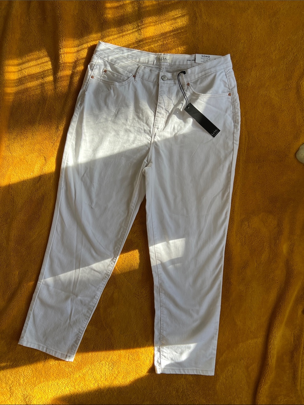 Nicole Miller SOHO White jeans